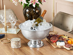 Champagner Kühler silber ⌀ 36 cm TIWANAKU