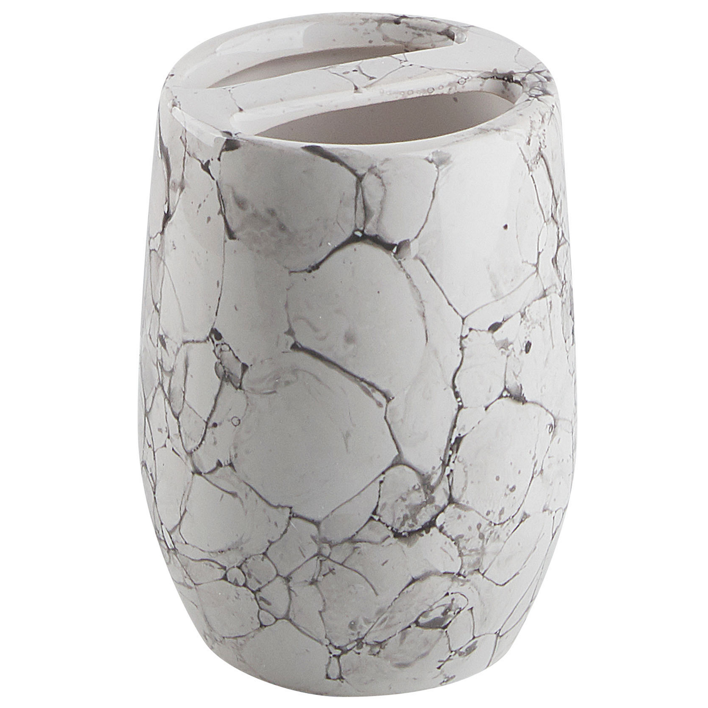 Badaccessoires Set 6-teilig CALLELA Keramik Weiss