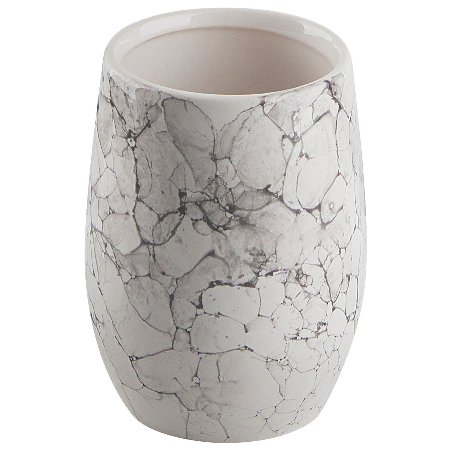 Badaccessoires Set 6-teilig CALLELA Keramik Weiss