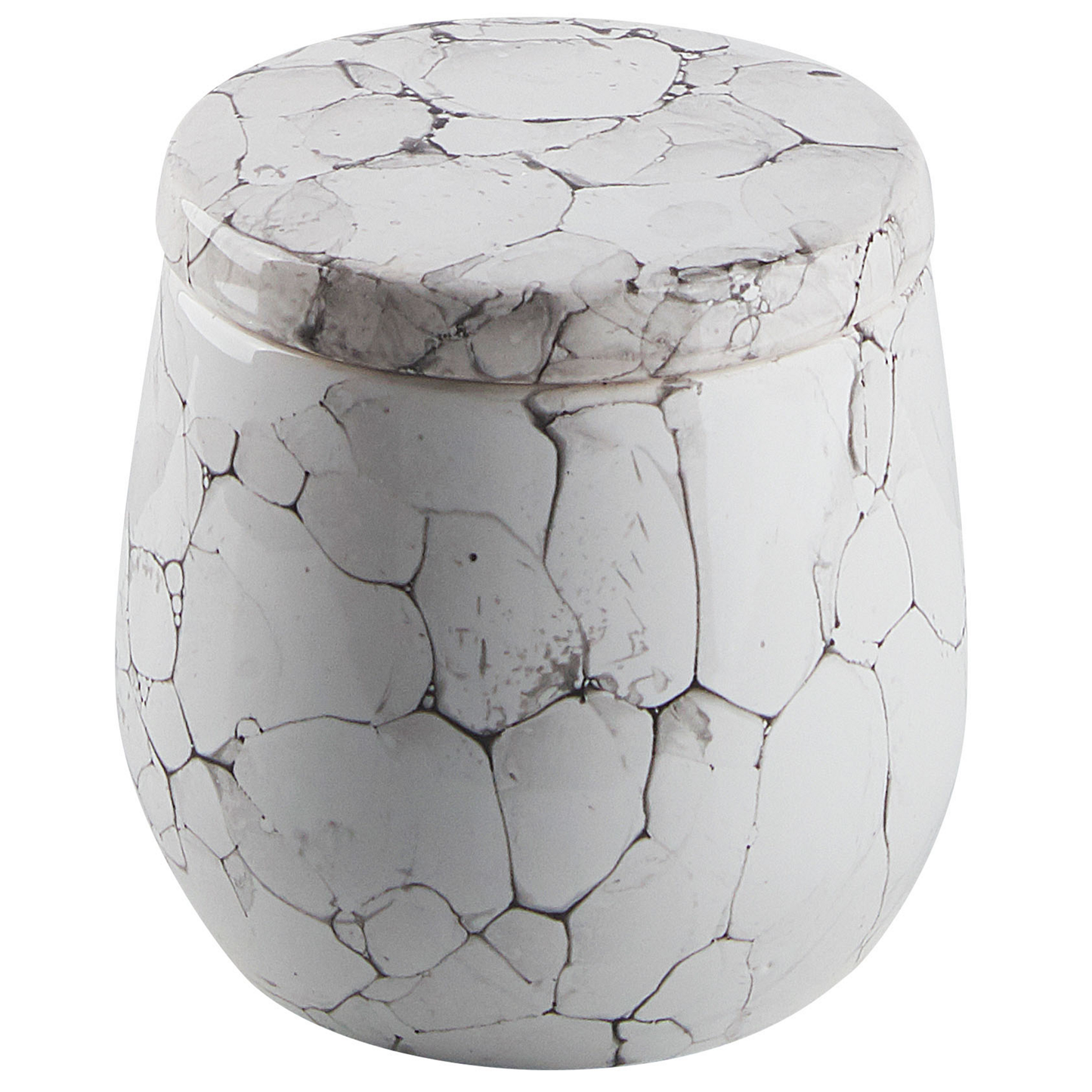 Badaccessoires Set 6-teilig CALLELA Keramik Weiss