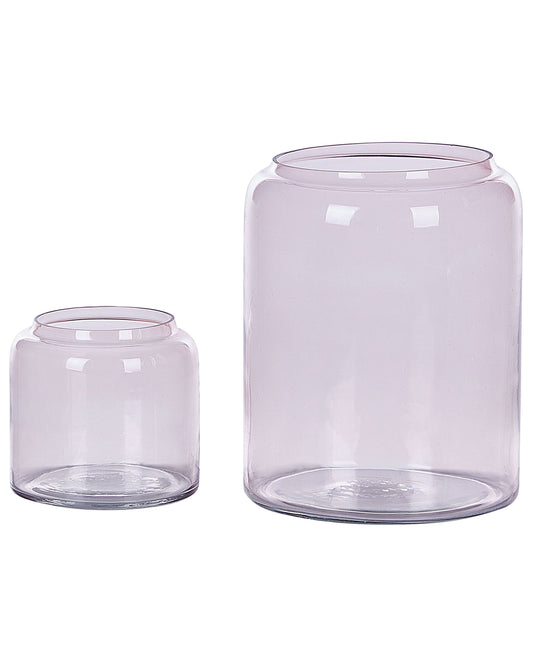 Dekovase RASAM Glas 20/11 cm Pastellrosa