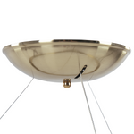 LED Hängelampe KRABURI Metall Gold