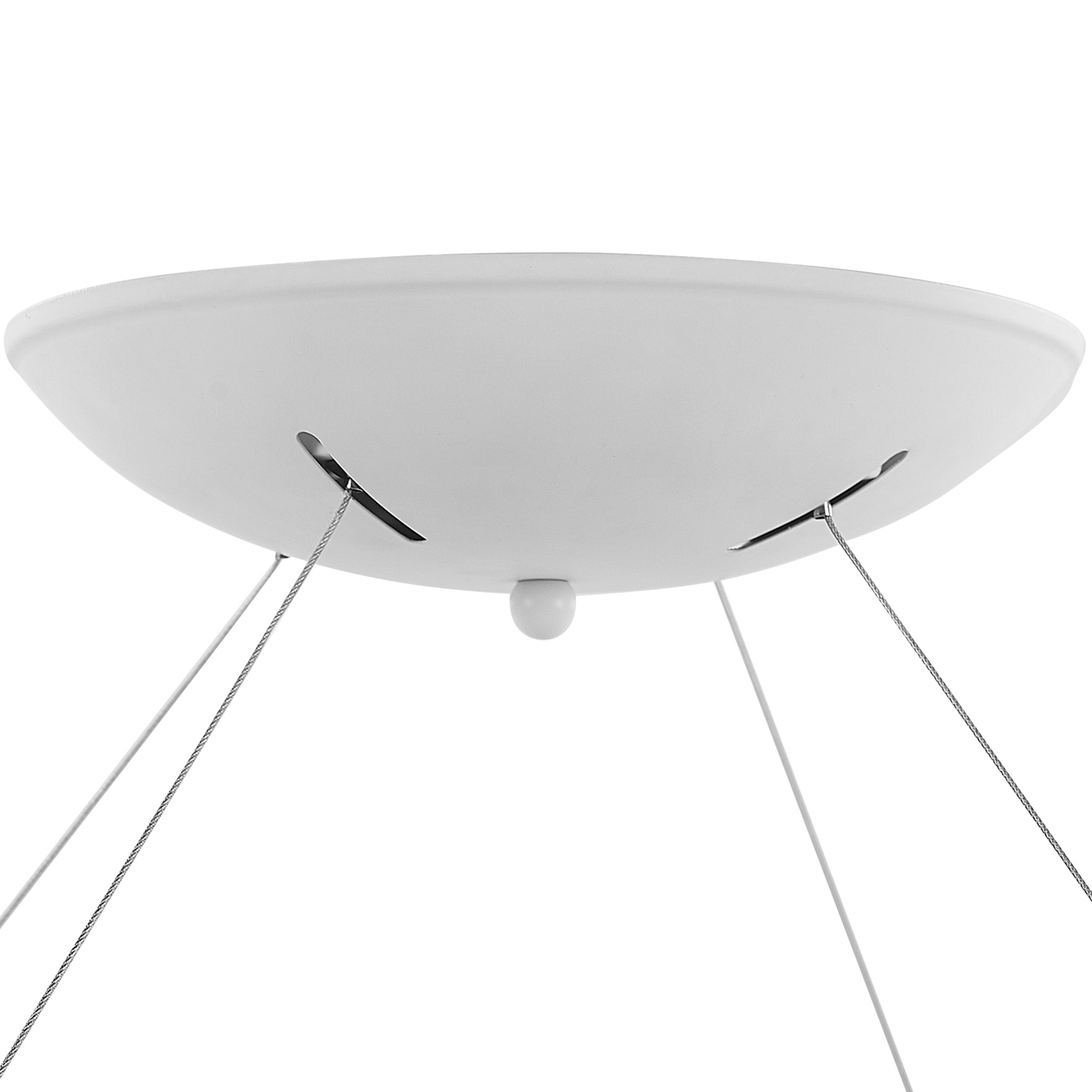 LED Hängelampe LENYA Metall Weiss