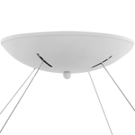 LED Hängelampe LENYA Metall Weiss