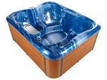 Outdoor Whirlpool mit LED ARCELIA Blau