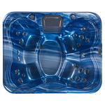 Outdoor Whirlpool mit LED ARCELIA Blau