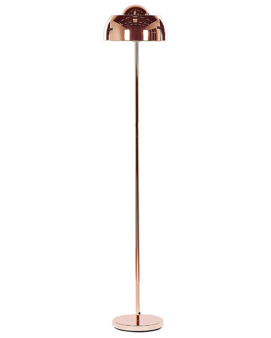 Stehlampe Metall kupferfarben glänzend 148 cm rund SENETTE