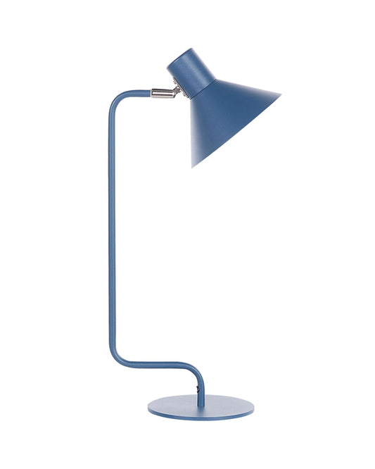 Schreibtischlampe RIMAVA verstellbar Metall Blau