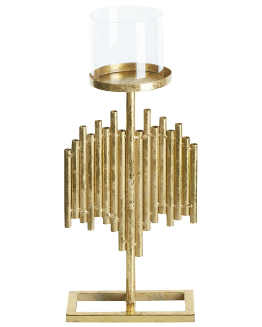 Kerzenständer NIAS Metall 47 cm Gold