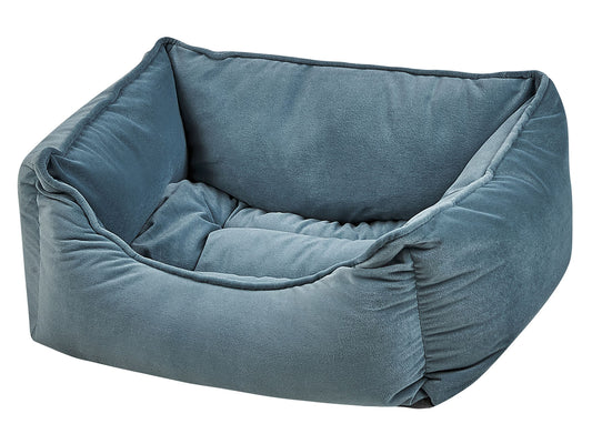 Tierbett IZMIR Samtstoff Blau
