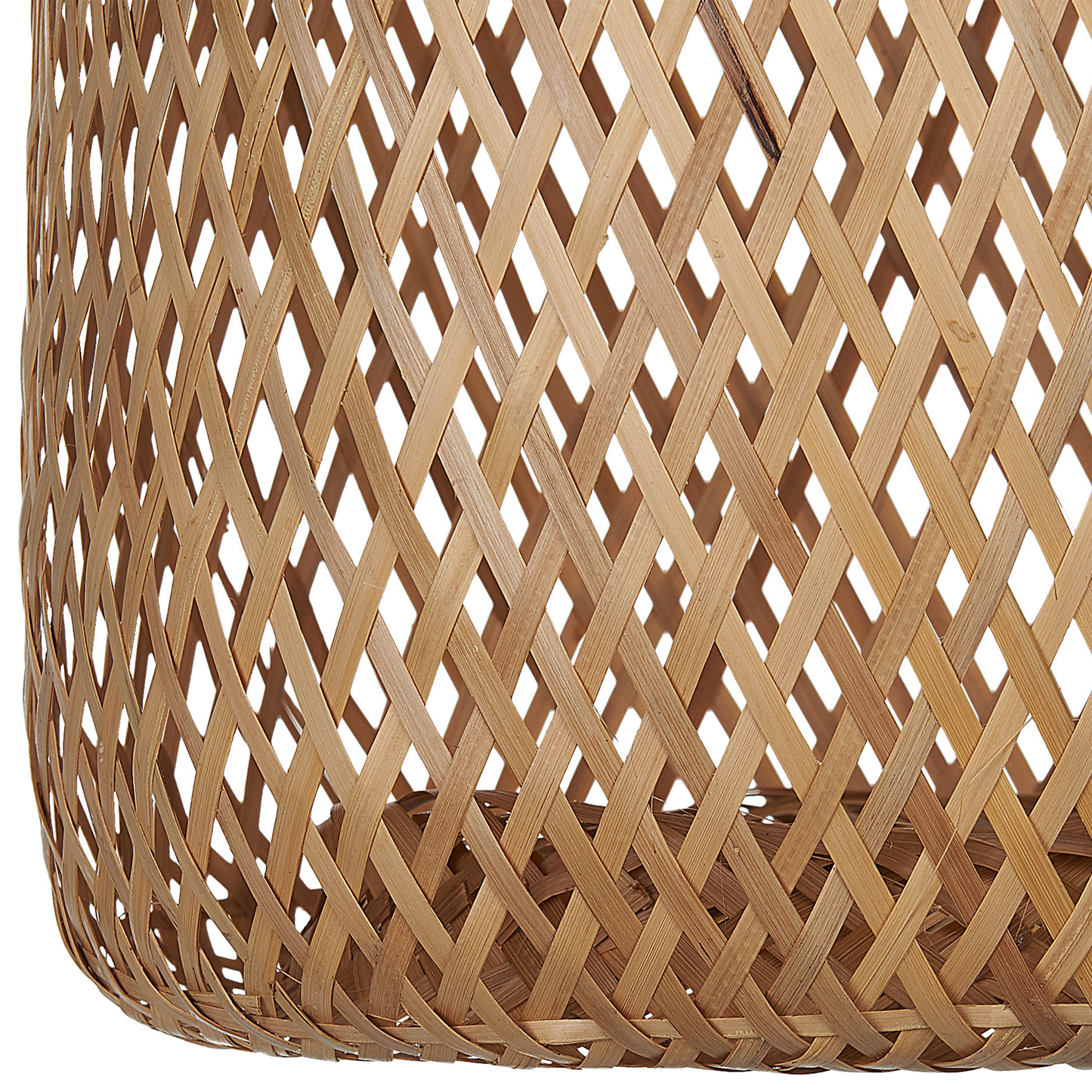 Hängelampe LWELA Bambusholz Naturfarben