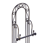 Toilettenpapierhalter TEMUCO Metall Schwarz