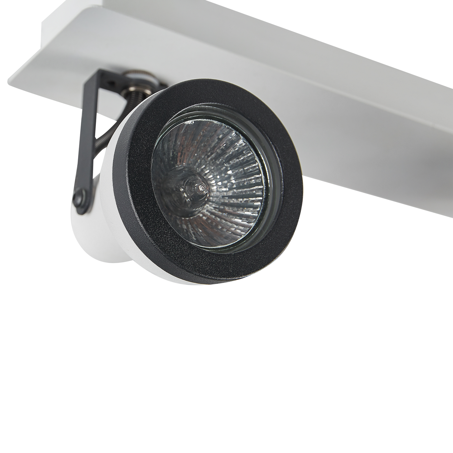 Strahler 2-flammig BARO verstellbar Metall Weiss