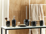 Badaccessoires Set 6-teilig PALMILLA Keramik Schwarz