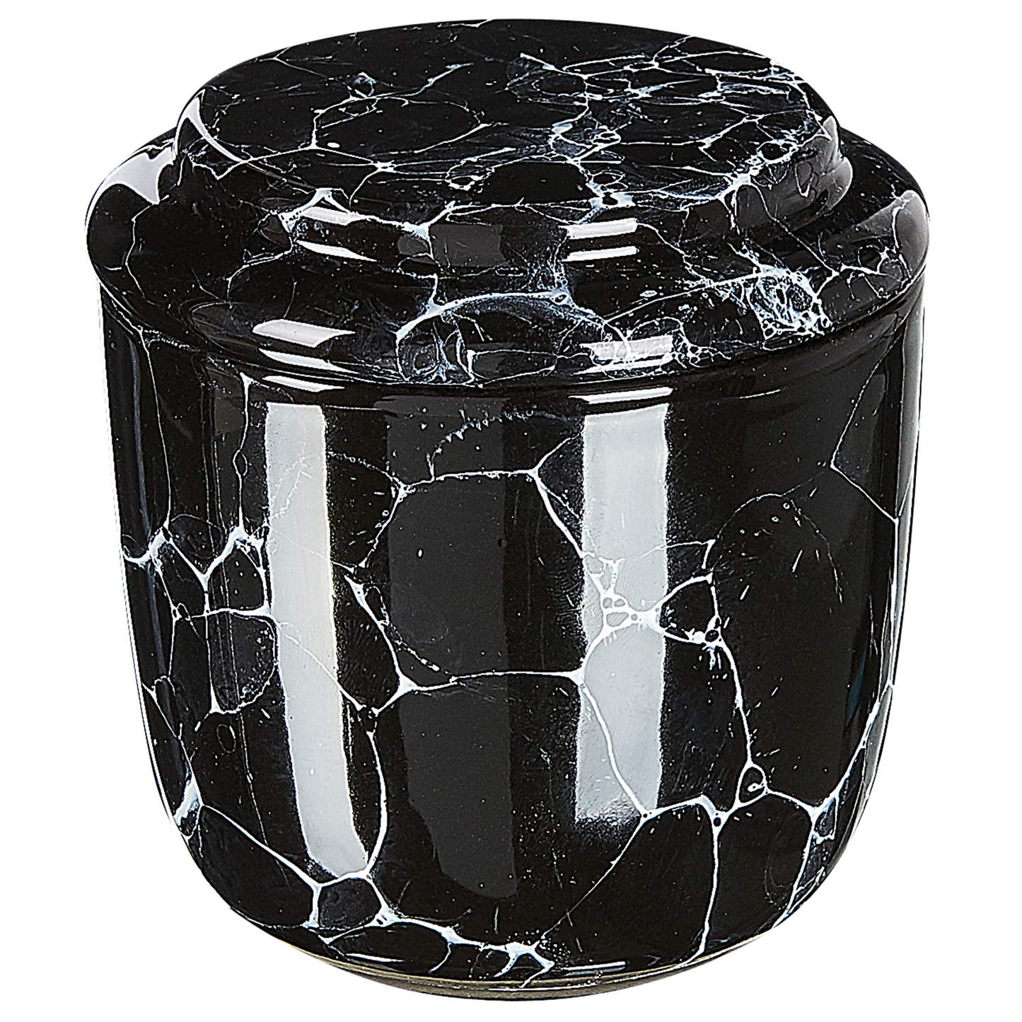 Badaccessoires Set 6-teilig PALMILLA Keramik Schwarz