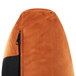 Bett mit Lattenrost Samtstoff MELLE 180 x 200 cm Orange