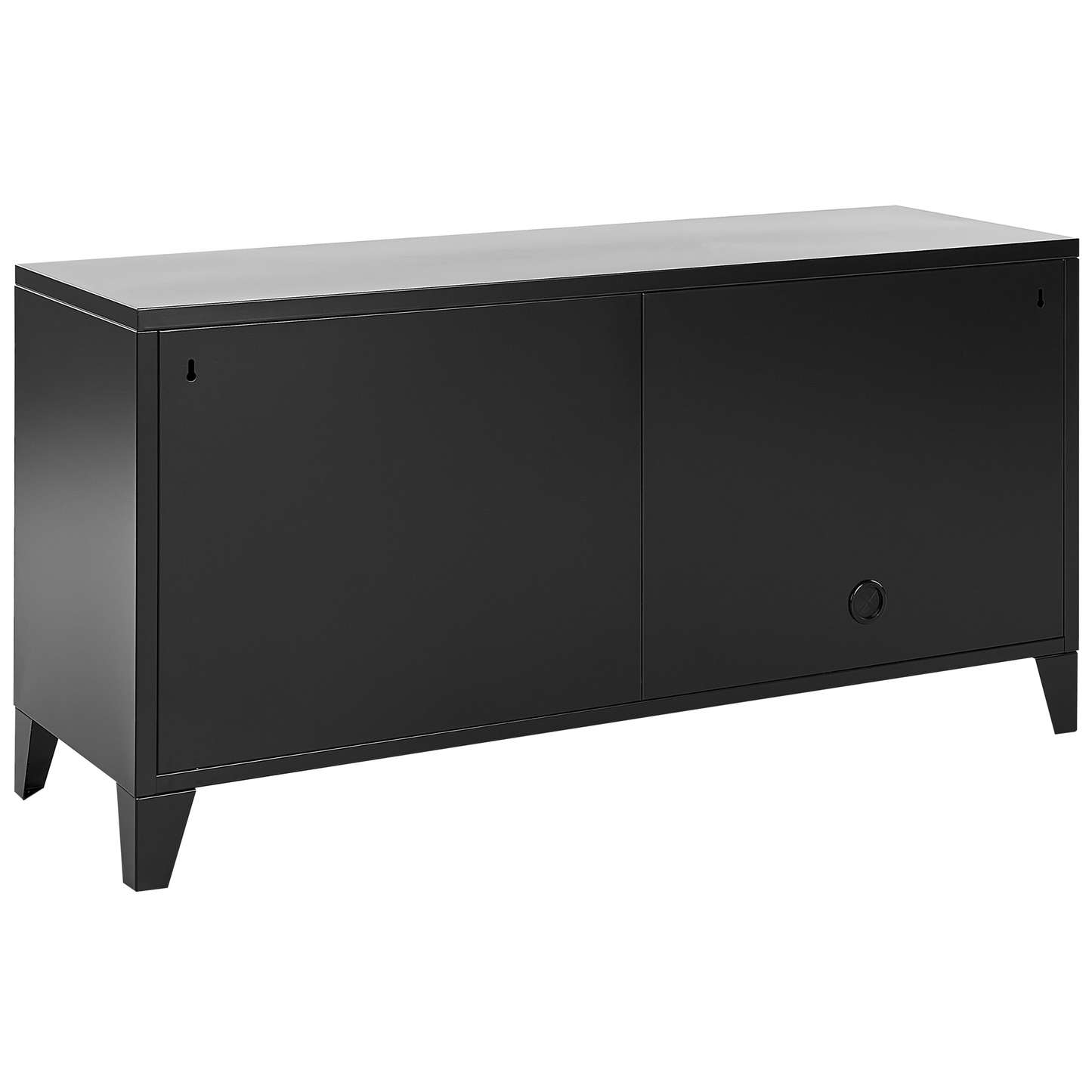 Büroschrank CARDIFF Metall Schwarz