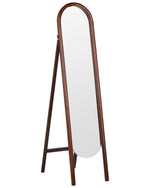 Standspiegel CHELLES 150 cm Holz Dunkelbraun