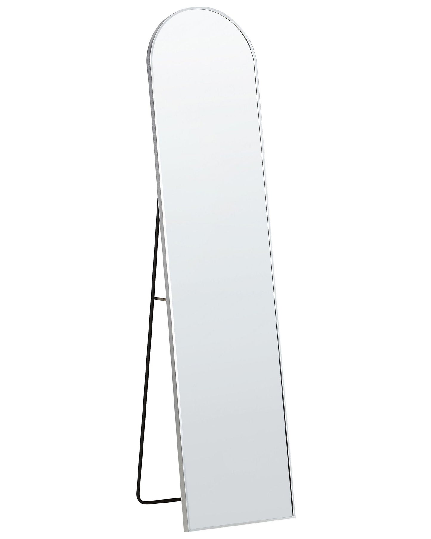Standspiegel BAGNOLET 150 cm Metall Silber