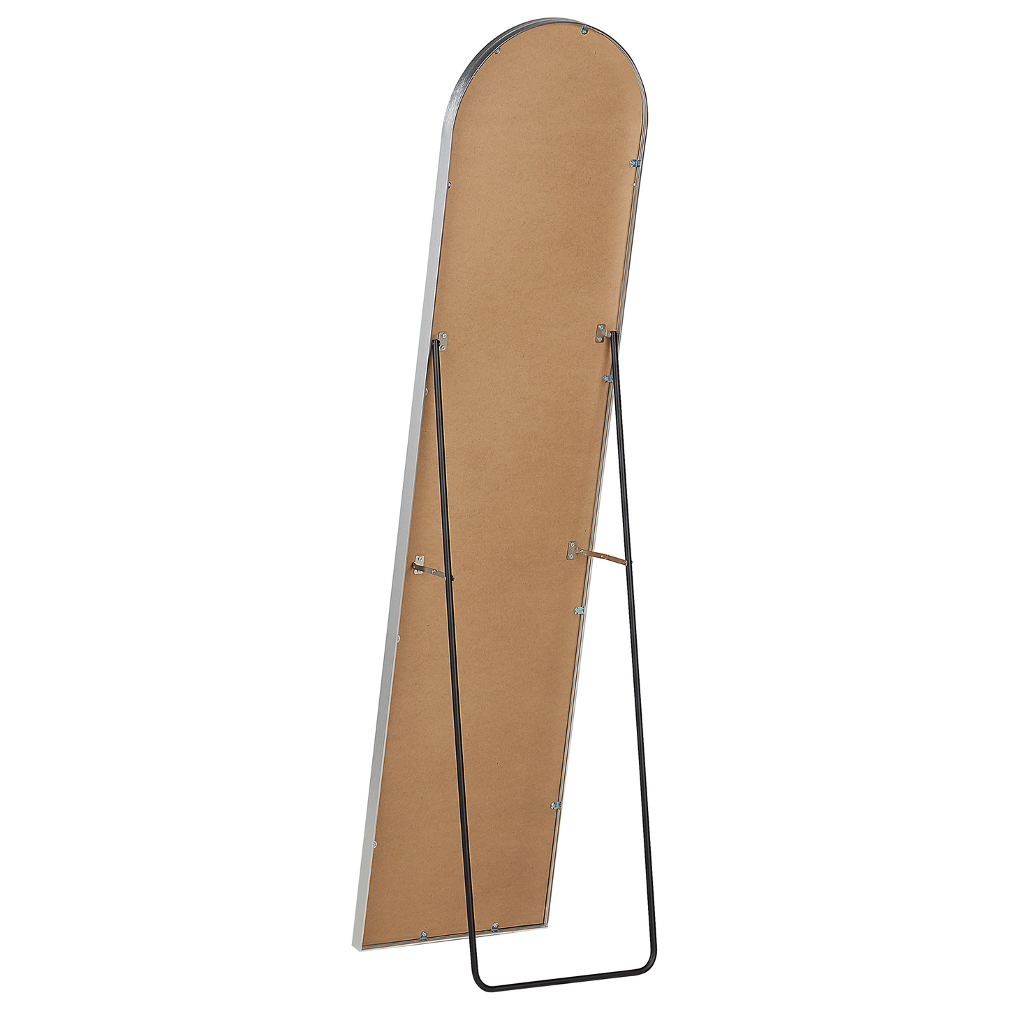 Standspiegel BAGNOLET 150 cm Metall Silber