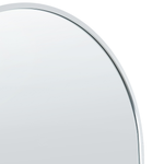 Standspiegel BAGNOLET 150 cm Metall Silber