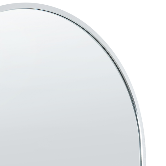Standspiegel BAGNOLET 150 cm Metall Silber