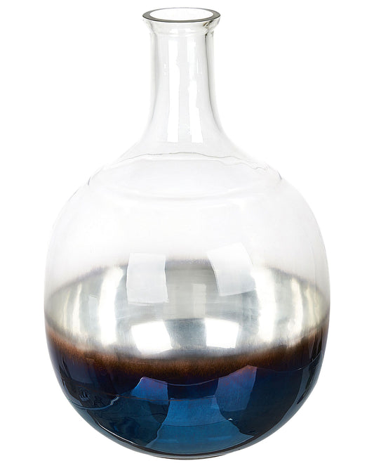 Blumenvase RAZALA Glas 34 cm Bunt