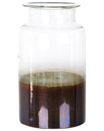 Blumenvase BHATURE Glas 30 cm Bunt