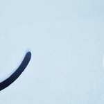 Kinderteppich hellblau 90 x 120 cm Wolkenmotiv Kurzflor CUMULUS