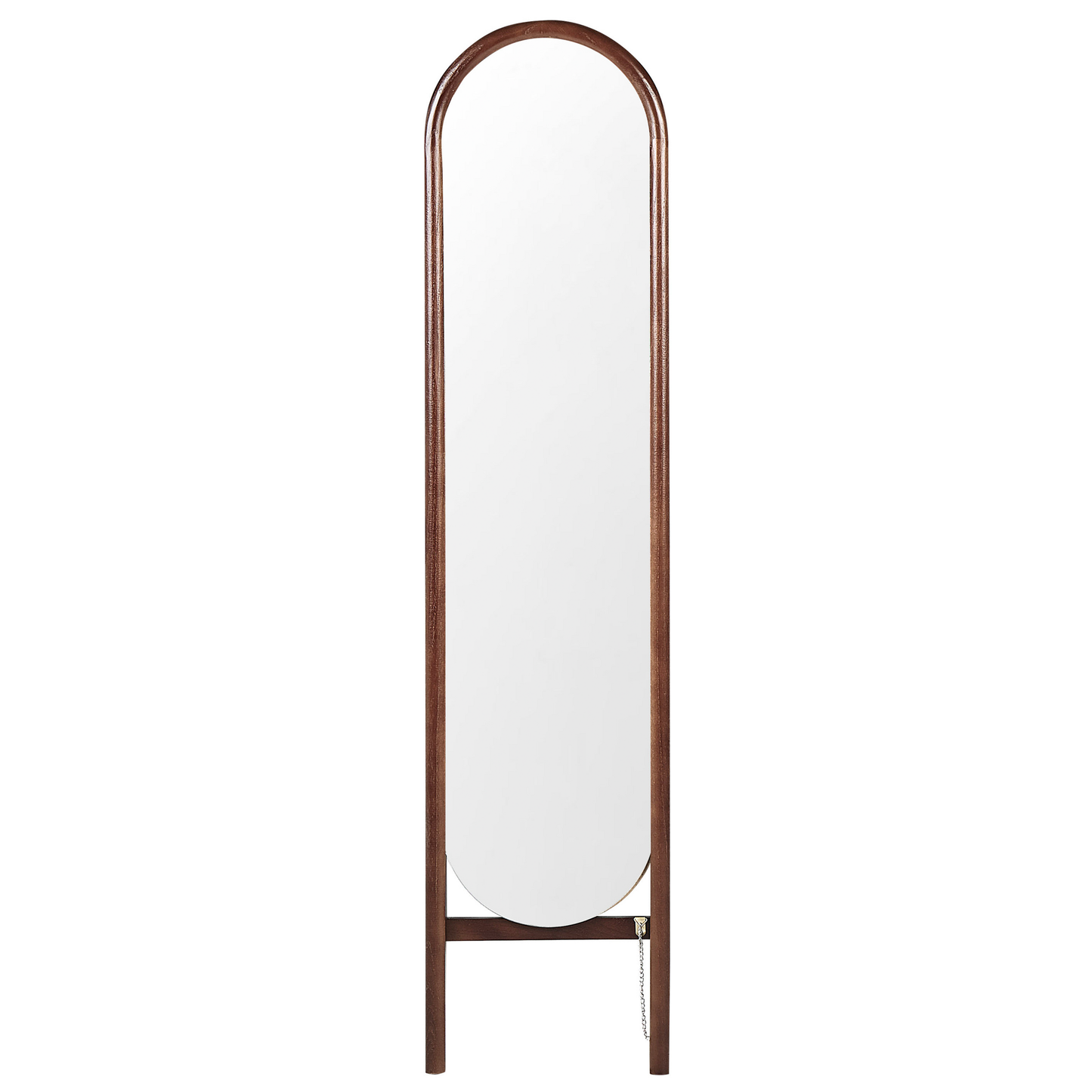 Standspiegel CHELLES 150 cm Holz Dunkelbraun
