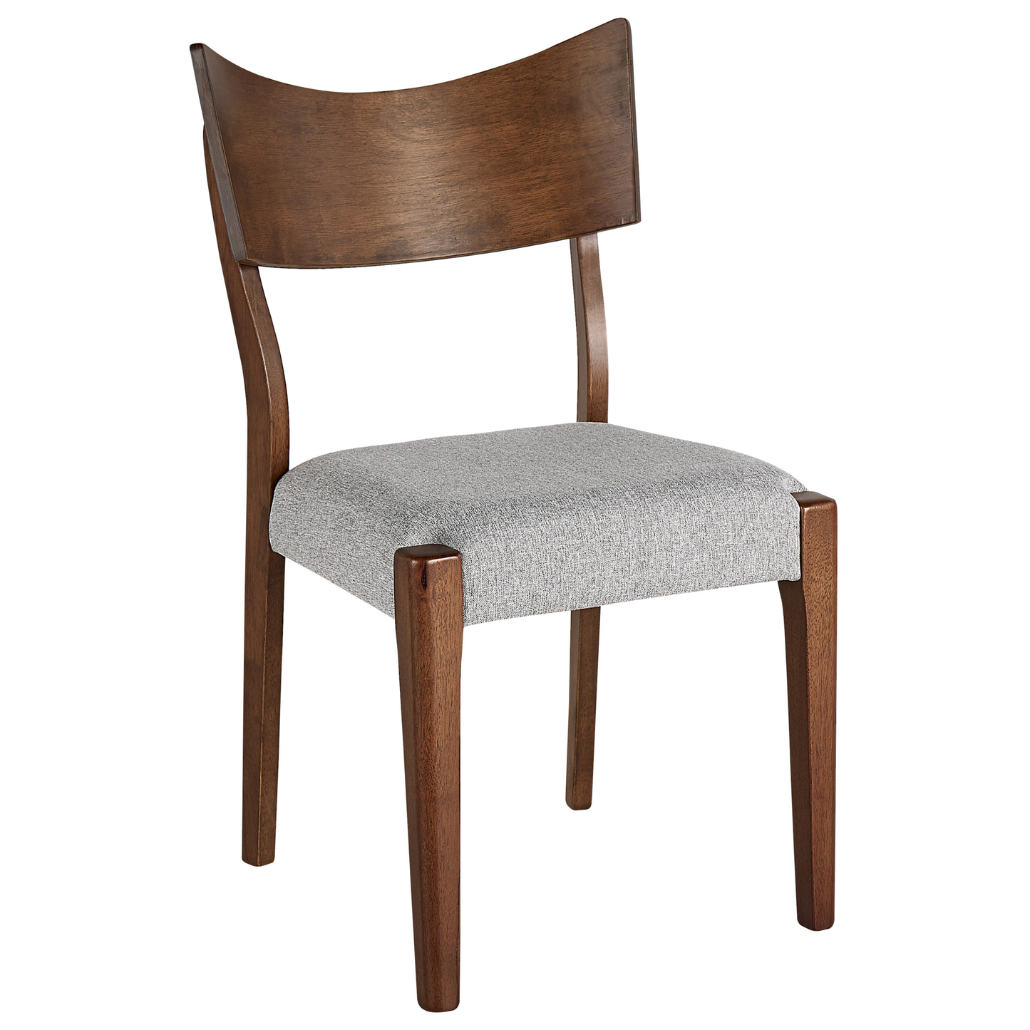 Esszimmerstuhl 2er Set EDEN Holz Hellgrau