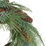 Dekokranz grün mit Zapfen ⌀ 34 cm ASTURIA