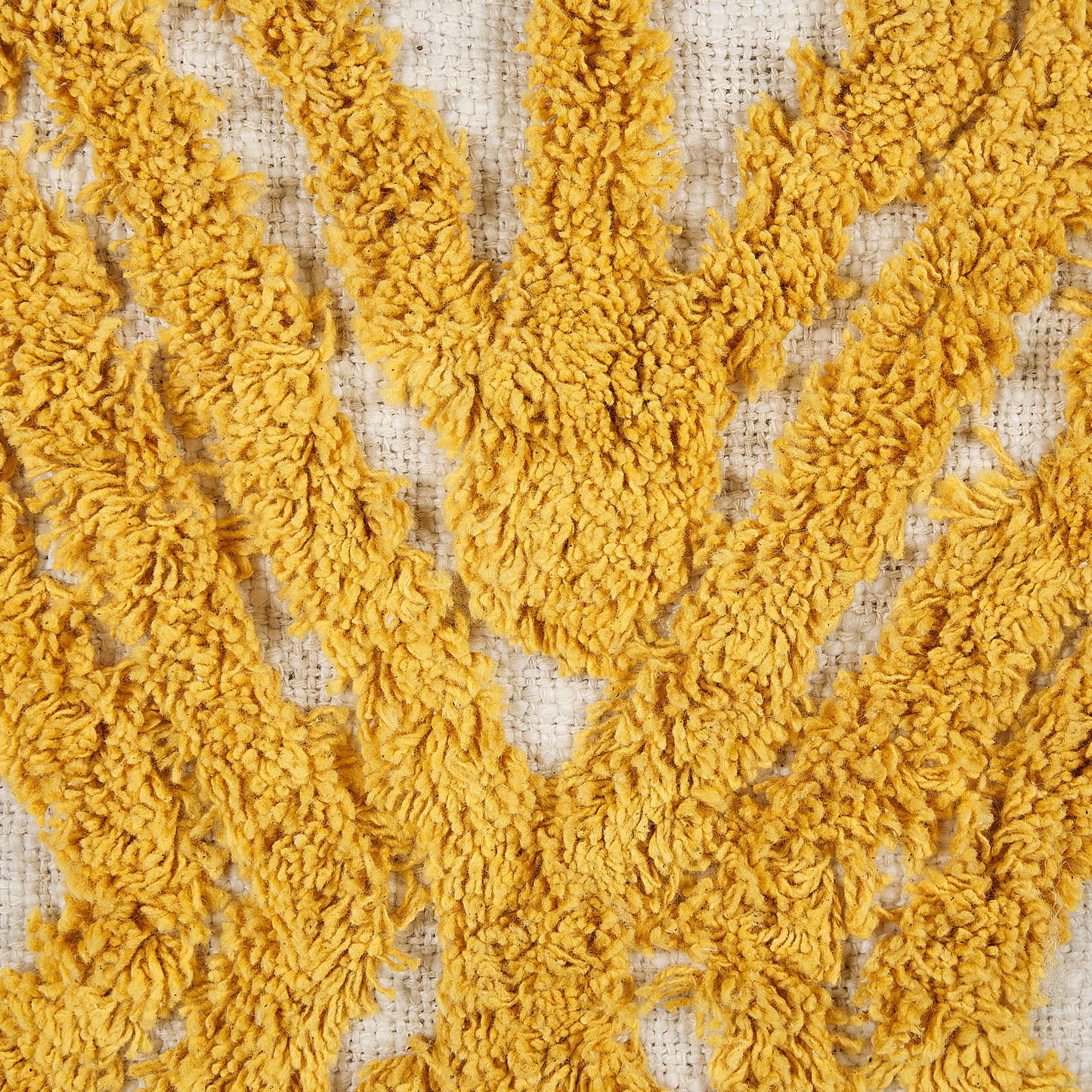 Dekokissen 2er Set ALCEA Baumwolle 45 x 45 cm Gelb Geometrisches Muster