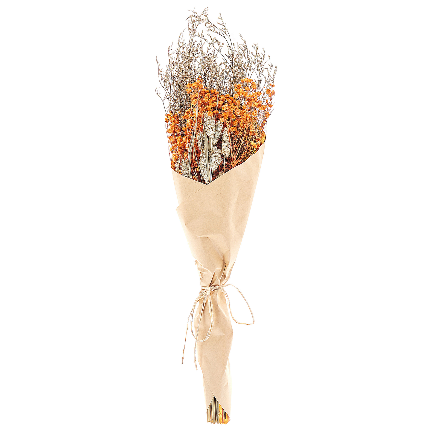 Trockenblumen orange / naturfarben 65 cm CERCEDILLA