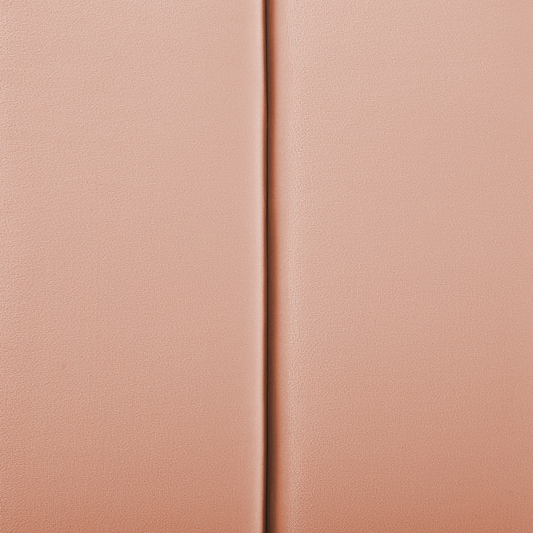 Bett mit Lattenrost Samtstoff MARVILLE 140 x 200 cm Pfirsichrosa