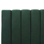 Bett mit Lattenrost Samtstoff MARVILLE 160 x 200 cm Smaragdgrün