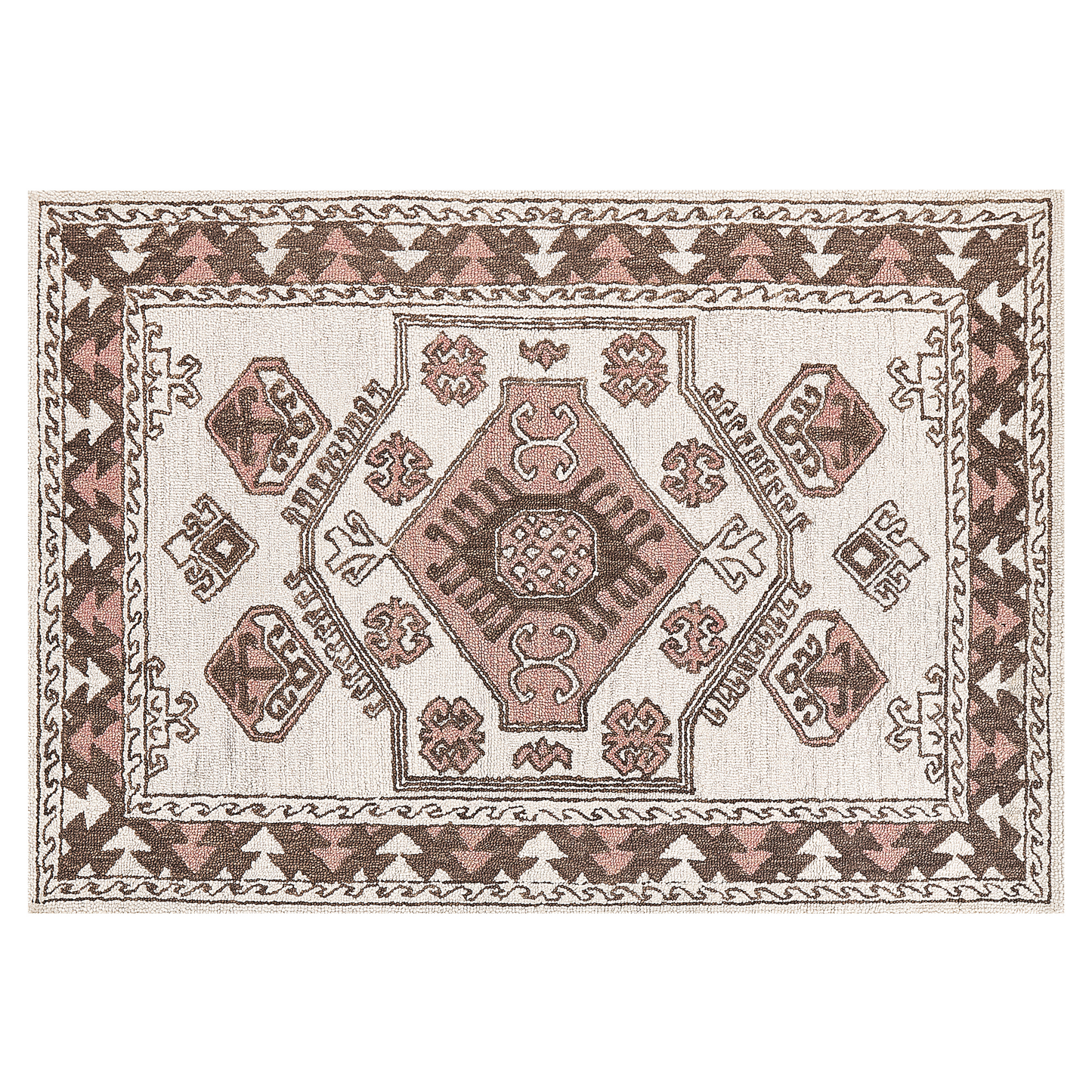 Teppich Wolle mehrfarbig 140 x 200 cm TOMARZA