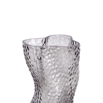 Blumenvase DYTIKO Glas 31 cm Grau