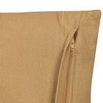 Dekokissen BANYAN Baumwolle 45 x 45 cm Sandbeige Geometrisches Muster