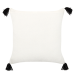 Dekokissen MAYS Baumwolle 45 x 45 cm Weiss Geometrisches Muster