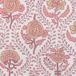 Dekokissen 2er Set PICEA Samtstoff 45 x 45 cm Rot Blumenmuster
