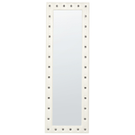 Standspiegel ANSOUIS 150 cm Kunstleder Weiss