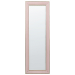 Standspiegel LAUTREC 150 cm Samtstoff Rosa