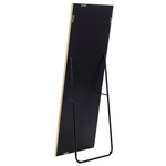 Standspiegel LAUTREC 150 cm Samtstoff Marineblau