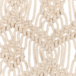 Wandbehang KALERI Baumwolle 102 cm Beige