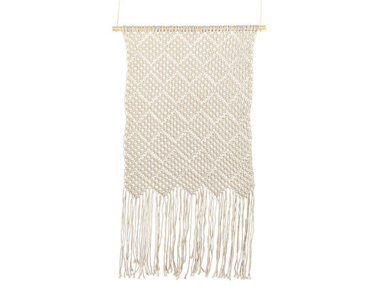 Wandbehang OKARA Baumwolle 126 cm Beige