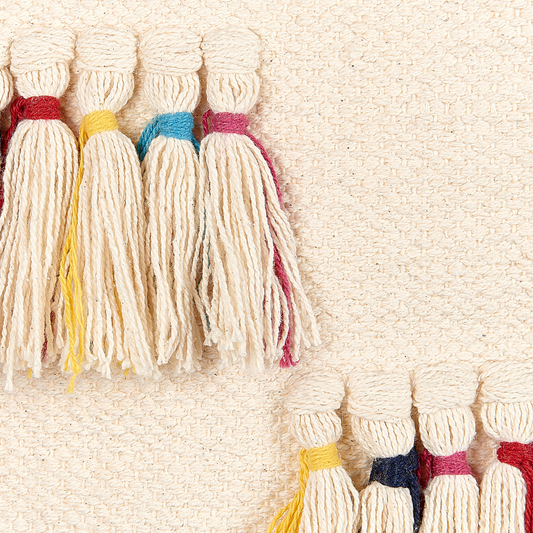Wandbehang BUREWALA Baumwolle 108 cm Beige