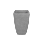 Set mit 2 Blumentöpfen BARIS Stein 74 cm Grau