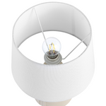 Tischlampe aus Keramik Beige OZAMA