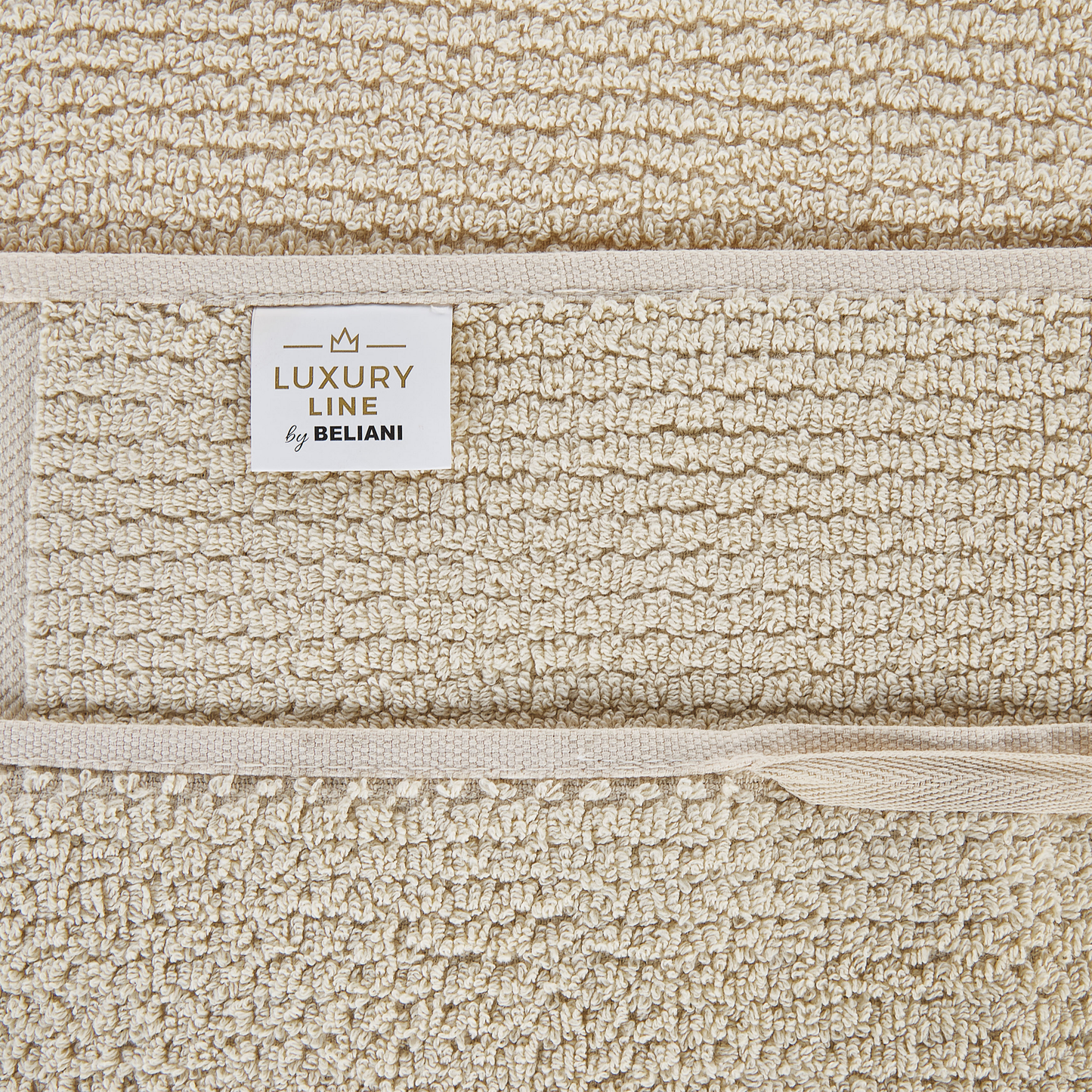 Handtücher 9er Set ATIU Baumwollfrottee Beige